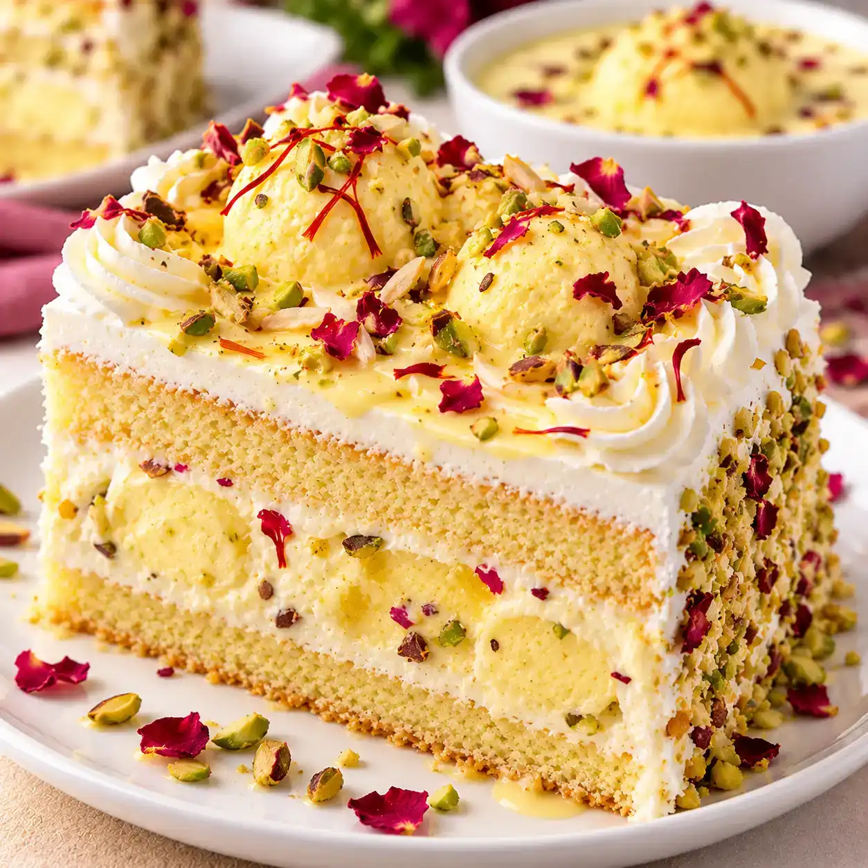 Rasmalai Pastry — Experience the iconic Indian dessert reimagined at Apna Bazar - Eatery